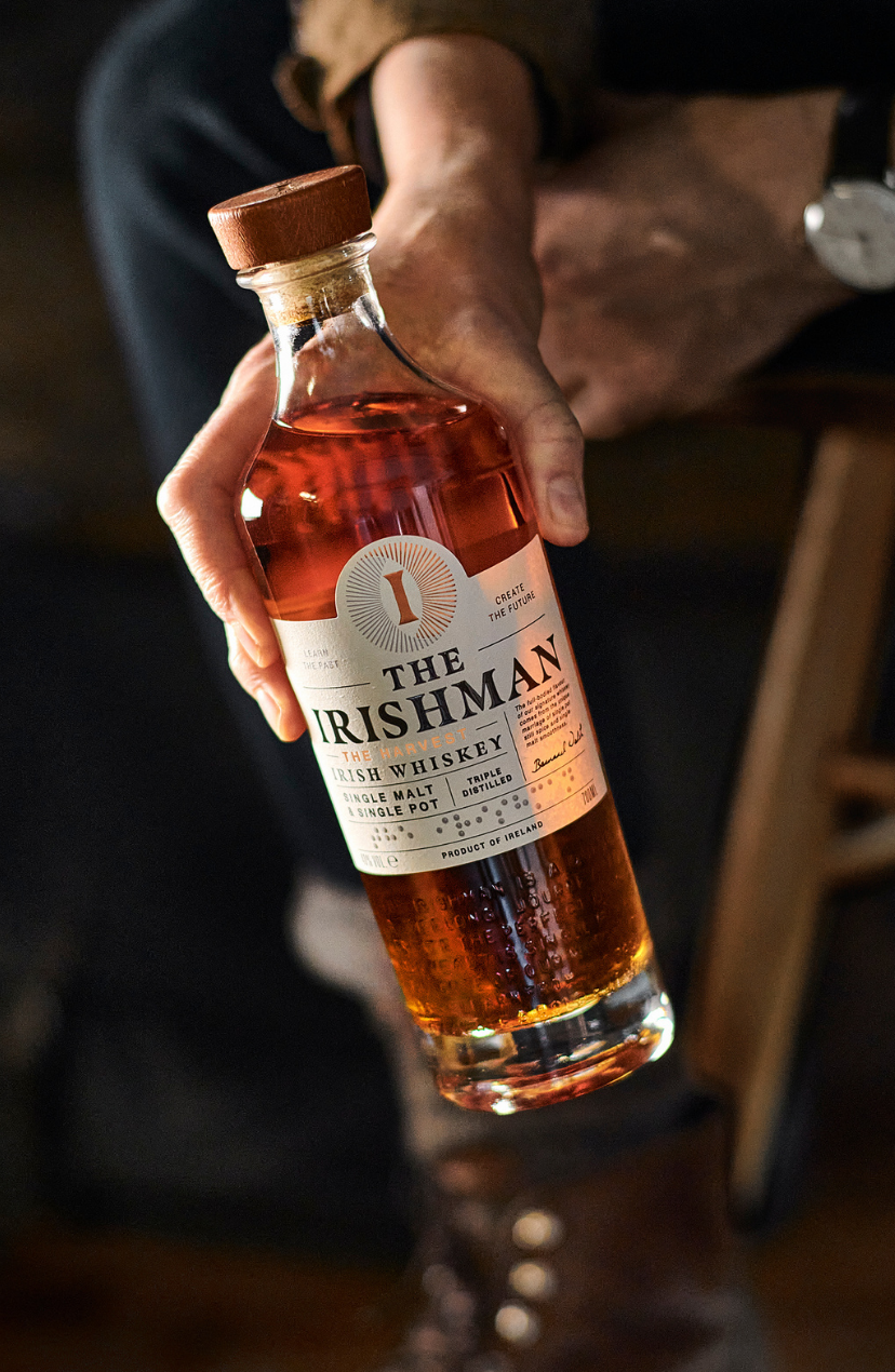 Whisky Irlandais Single Malt THE IRISHMAN 12 ans